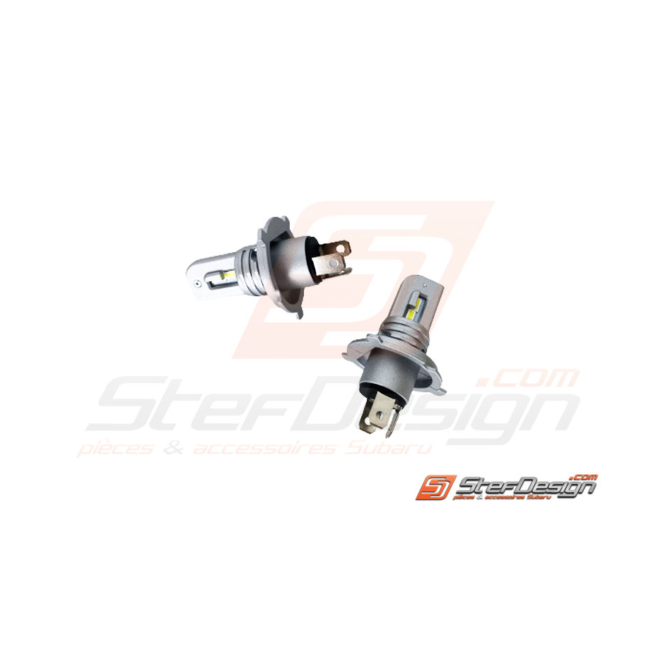 Pack ampoules LED ventilées H4 Pack ampoules LED ventilées H4