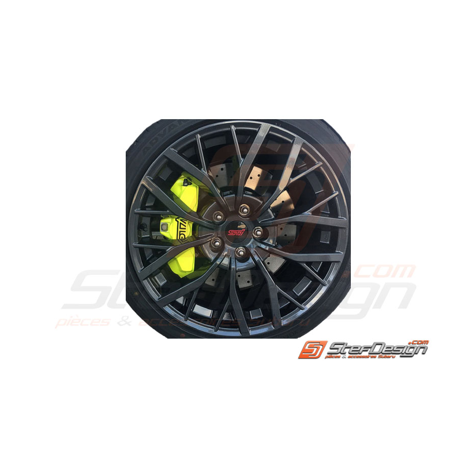 Jante 19 pouces subaru STI final edition Dark Gun Métal