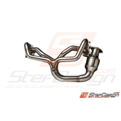 Collecteur inox HKS Subaru BRZ et Toyota GT86 avec catalyseur 