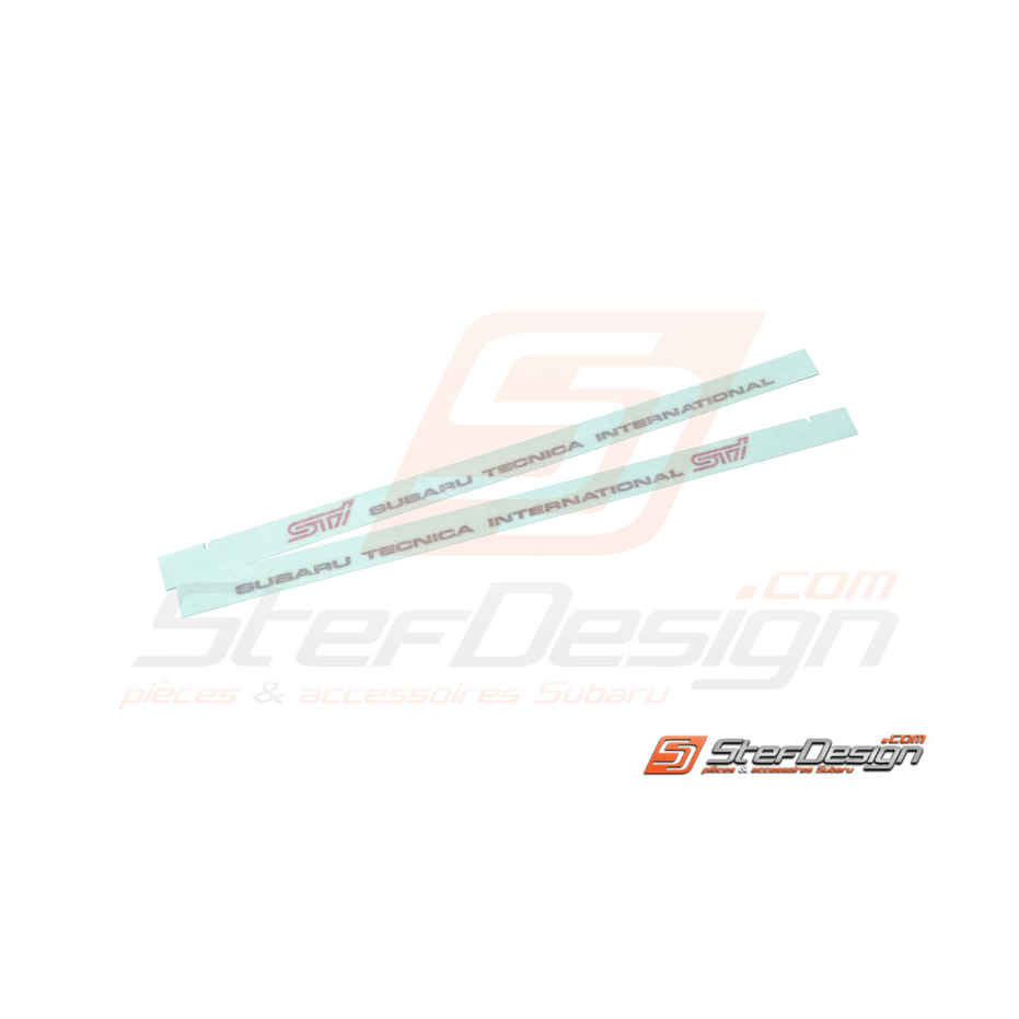 Autocollants de portes subaru impreza STI  02/05 Autocollants de portes subaru impreza STI  02/05