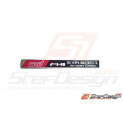 Autocollant  FHI STI  subaru impreza 