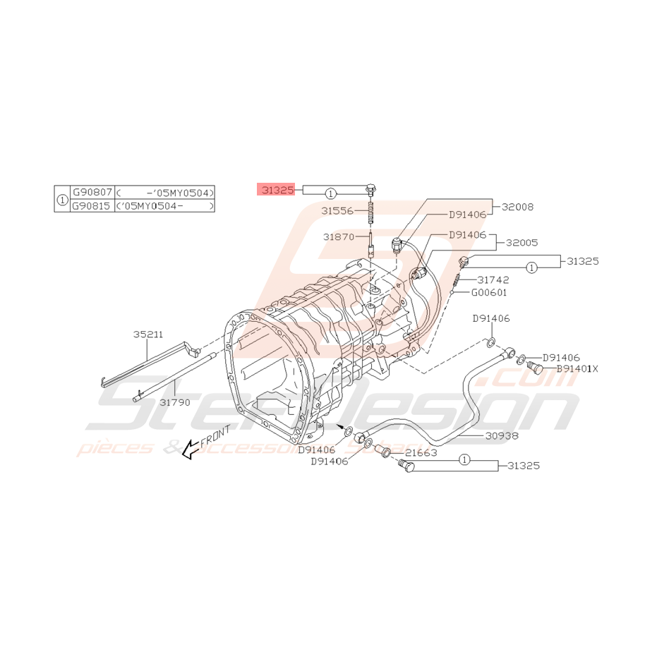 Boulon et Joint de Soupape Origine Subaru STI 2001 - 2005 Boulon et Joint de Soupape Origine Subaru STI 2001 - 2005