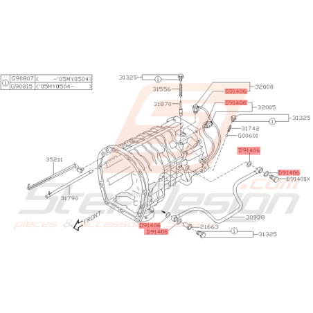 Joint Origine Subaru STI 2001 - 2005 WRX 04-07