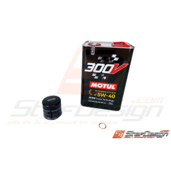 Pack vidange MOTUL 5w40 5L