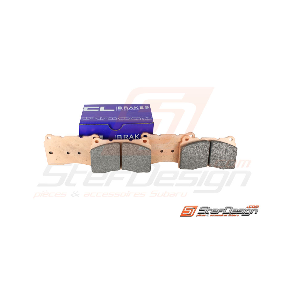 Plaquettes avant Carbone Lorraine RC6-E SUBARU STI 01-16