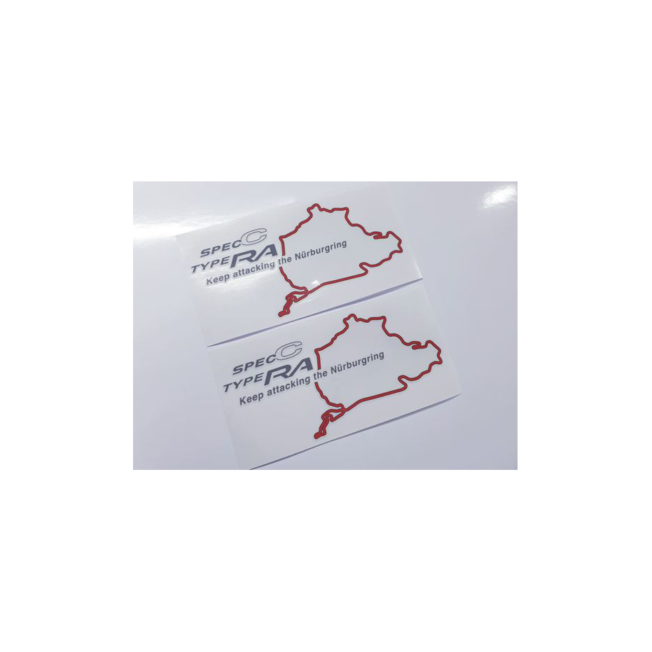Autocollants subaru impreza STI spec -c Nurburgring