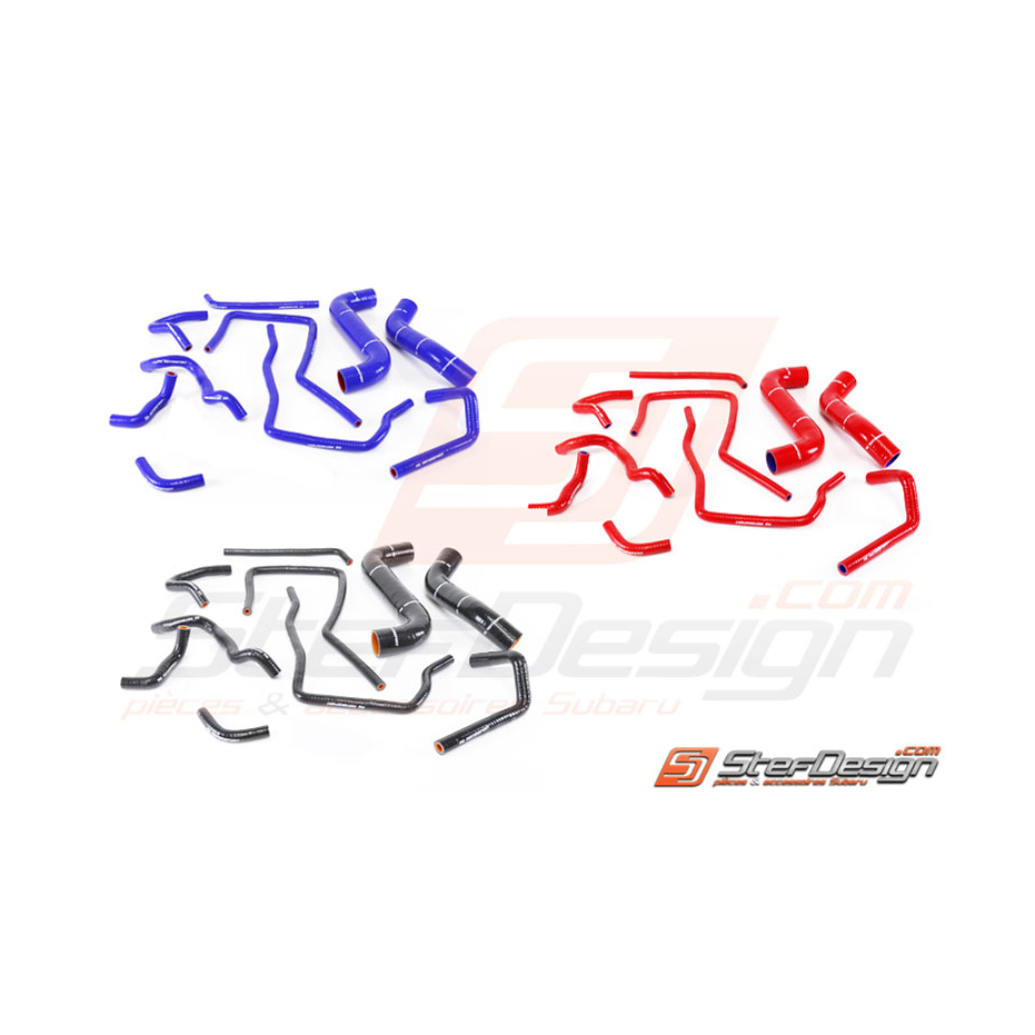 Kit durite d'eau en silicone renforcé SUBARU WRX/STI 01-05