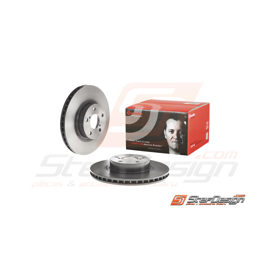 Disques avant Brembo SUBARU GT 99-00  WRX 01-11 BRZ-GT86