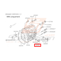 Conducteur Feu de recul Origine Subaru WRX 05-07