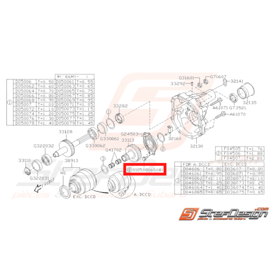 Vis Origine Subaru STI  Vis Origine Subaru STI