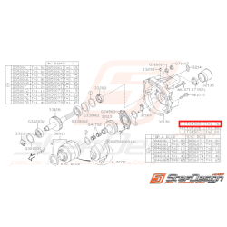 Circlips Origine Subaru STI 2001 - 2005