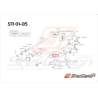 Axe de fourchette 5&6 Origine Subaru STI 01 - 05 MARQUE B