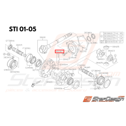 Vis Origine Subaru STI 2001 - 2005