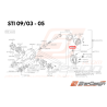Renfort Masse Origine Subaru STI 09 - 2003 - 2005