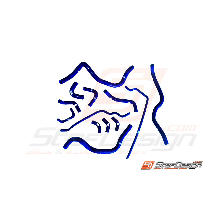 Kit durite d'eau SAMCO pour WRX 08-10 (13 pièces)