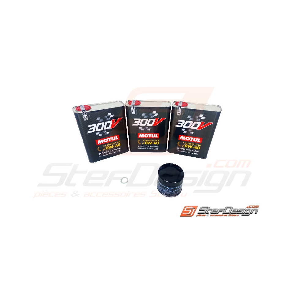 Pack Vidange 3 Bidons MOTUL 0W40 300V SUBARU BRZ / TOYOTA GT 86 Pack Vidange 3 Bidons MOTUL 0W40 300V SUBARU BRZ / TOYOTA GT 86