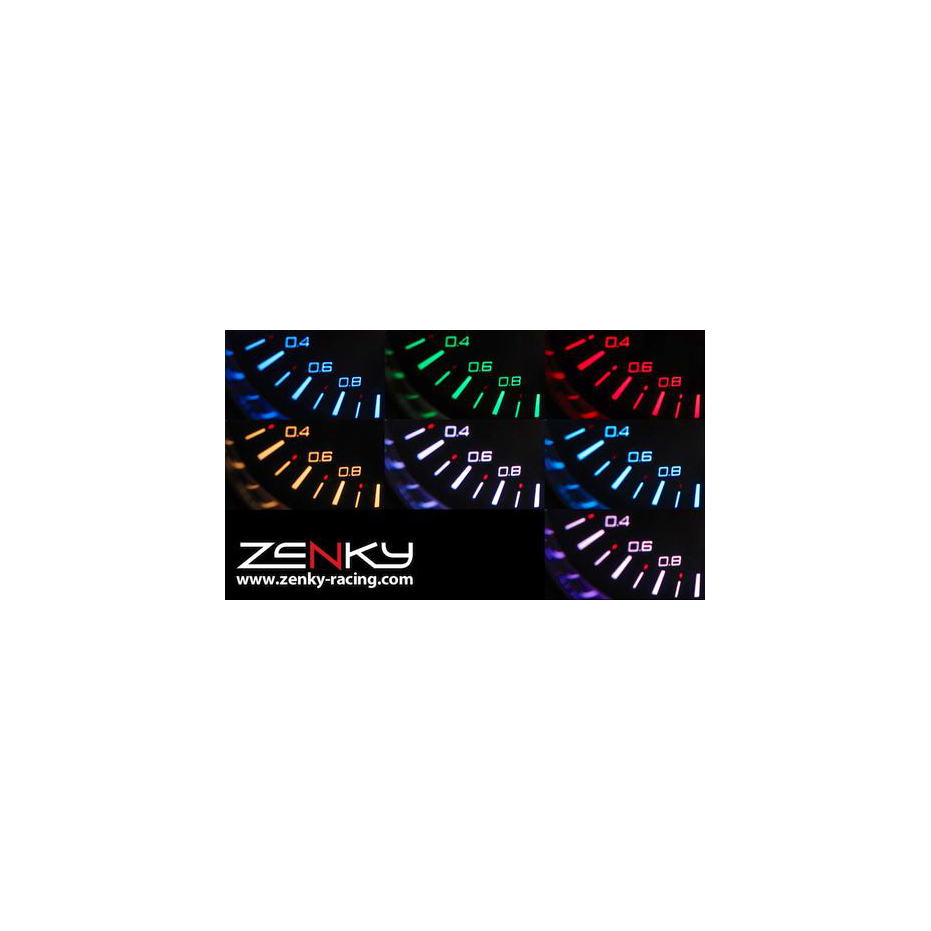 Pack 3 Manomètres ZENKY +plaque  150 Couleurs eau /huile/pression d'huile  Pack 3 Manomètres ZENKY +plaque  150 Couleurs eau /huile/pression d'huile