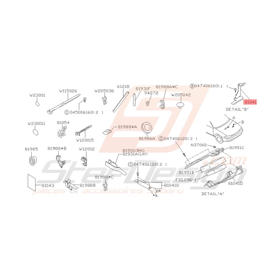 Support Connecteur Moteur Origine Subaru GT 1993 - 1998 Support Connecteur Moteur Origine Subaru GT 1993 - 1998
