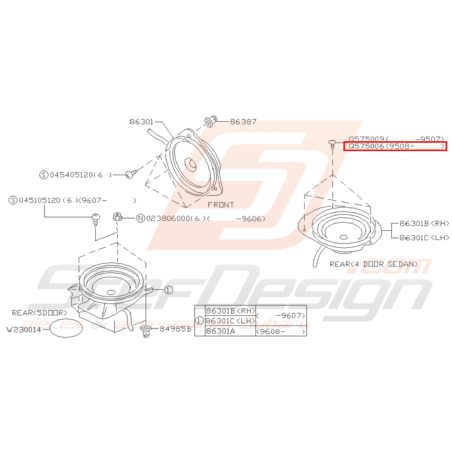 Vis Origine Subaru