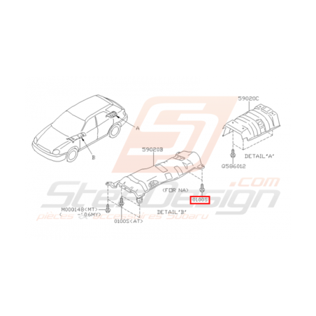 Vis Origine Subaru GT
