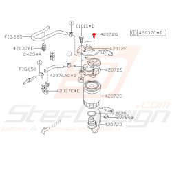 Vis du support de filtre à gasoil pour subaru impreza diesel 2011