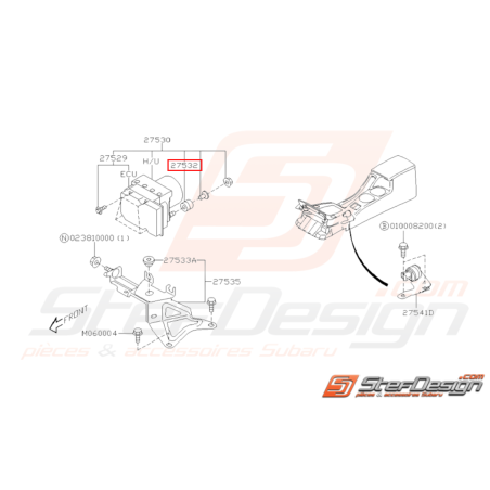 Amortisseur Unité Hydraulique Origine Subaru WRX 2005