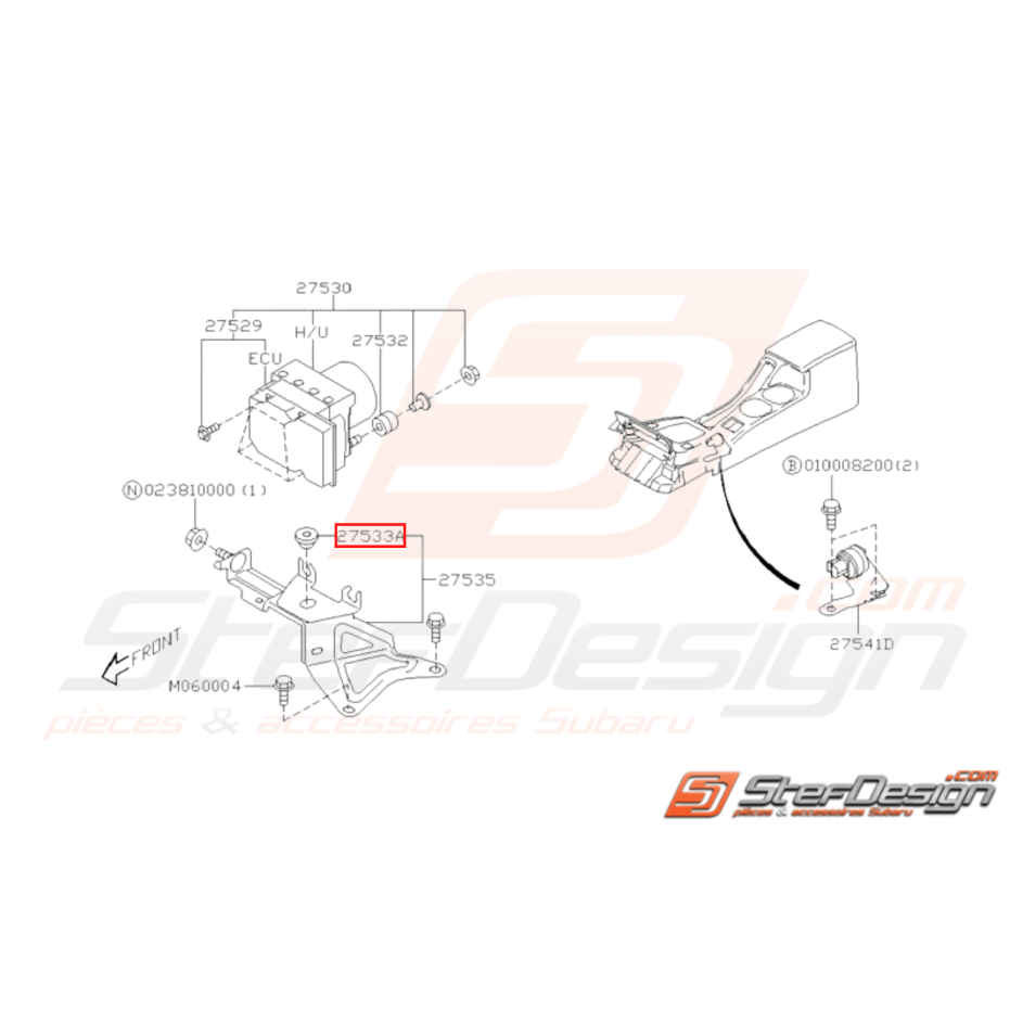 Amortisseur Origine Subaru WRX STI 2005 Amortisseur Origine Subaru WRX STI 2005