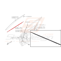 Lèche vitre avant pour subaru forester SJ5 2018