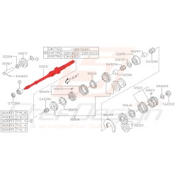 Arbre primaire pour subaru