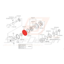 Pignon de 1er pour subaru