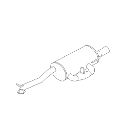 Silencieux subaru legacy h6