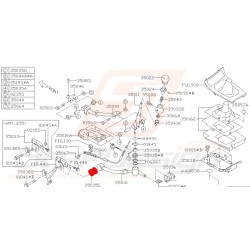Silent bloc de levier de...