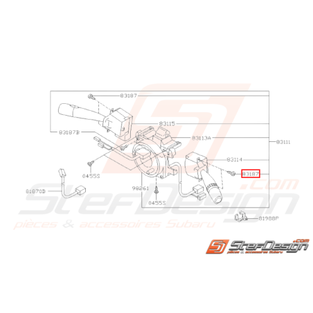 Vis Origine Subaru Impreza GT WRX STI31466