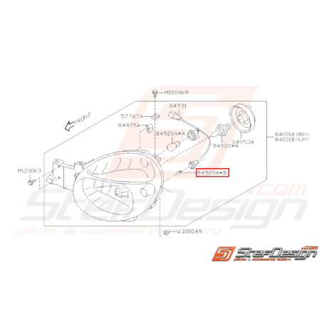 Ampoule 12V 5W Origine Subaru GT 93 - 00 WRX STI 01 - 14 BRZ 13 - 1931502
