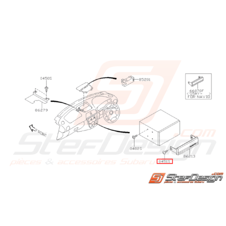 Vis auto taraudeuse Origine Subaru GT 93 - 00 WRX STI 01 - 0731593