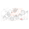 Diode d'alternateur Origine Subaru GT 1997 - 1998