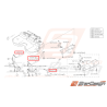 Bande Support Réservoir Carburant Origine Subaru WRX STI 18/03/03 - 0731940 Bande Support Réservoir Carburant Origine Subaru WRX STI 18/03/03 - 0731940