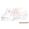 Ecrou sortie turbo / sortie culasse / up pipe GT WRX STI BRZ GT86 FORESTER31978 Ecrou sortie turbo / sortie culasse / up pipe GT WRX STI BRZ GT86 FORESTER31978