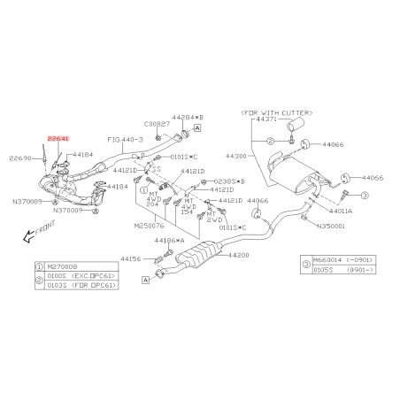 Sonde lambda subaru WRX 2.0L R 200832149