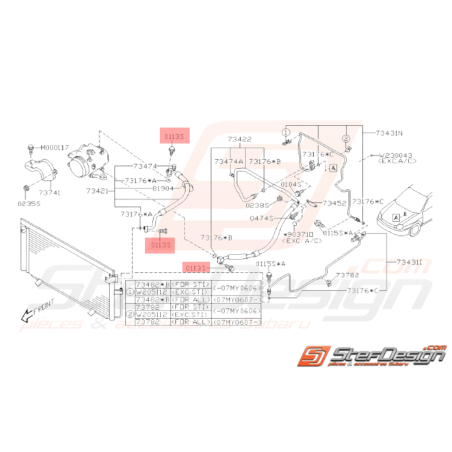 Vis Origine Subaru GT WRX STI32173