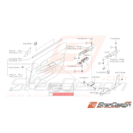 Vis Taraudeuse Origine Subaru GT WRX STI BRZ32328