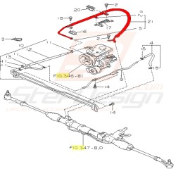 Durite de direction assisté...