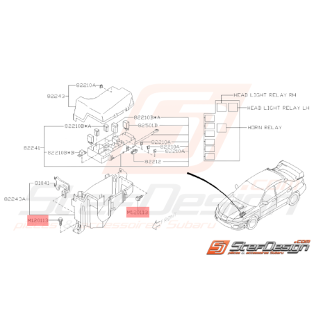 Vis divers Subaru GT WRX STI32657