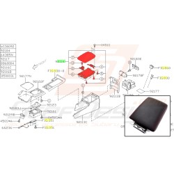 Couvercle de console...