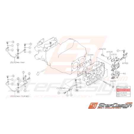 Boulon Origine Subaru GT WRX STI BRZ GT 8632875