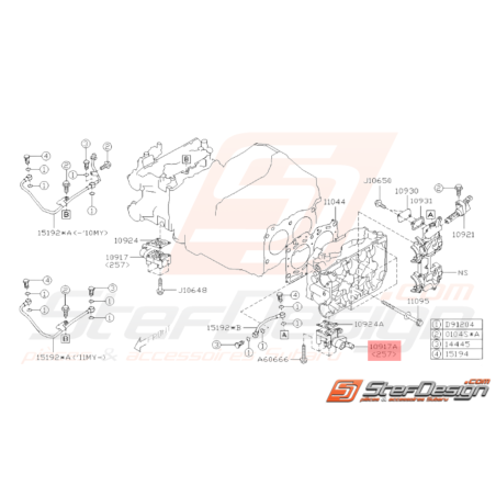 Capteur came variable échappement STI 2008-201932883