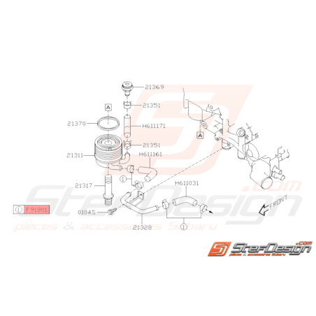 Collier de Durite de Modine Origine Subaru GT 93-00 WRX 01-10 STI 01-19 FORESTER Turbo 97-02/05-07 BRZ 13-1932957 Collier de Durite de Modine Origine Subaru GT 93-00 WRX 01-10 STI 01-19 FORESTER Turbo 97-02/05-07 BRZ 13-1932957