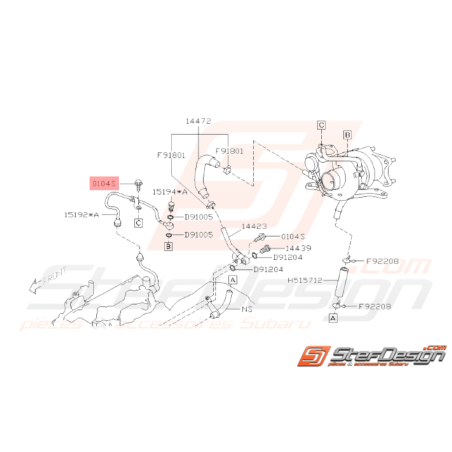 Boulon Origine Subaru GT WRX STI BRZ GT 86 Forester Turbo32988 Boulon Origine Subaru GT WRX STI BRZ GT 86 Forester Turbo32988