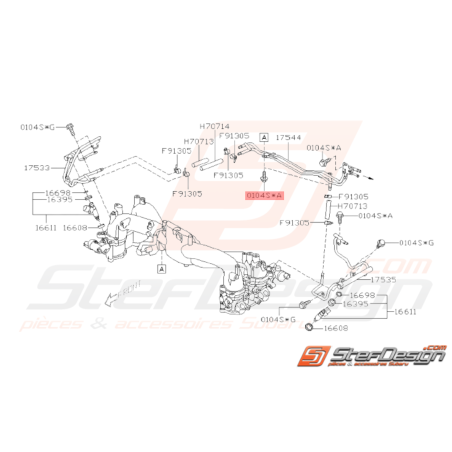 Boulon Origine Subaru GT WRX STI BRZ GT 86 Forester Turbo33116 Boulon Origine Subaru GT WRX STI BRZ GT 86 Forester Turbo33116