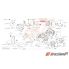 Soupape d'Aspiration d'Air Origine Subaru WRX 2008 - 201033138